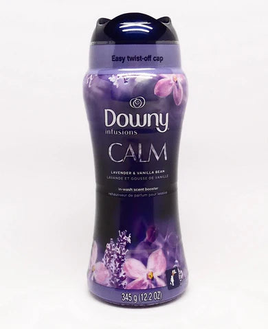 Downy Infusions Calm In Wash Laundry Scent Booster Beads Lavender & Vanilla Bean - 12.2oz