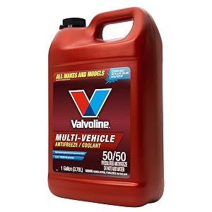 Valvoline Multi-Vehicle 50/50 Ready-to-Use Antifreeze Coolant 1 Gallon