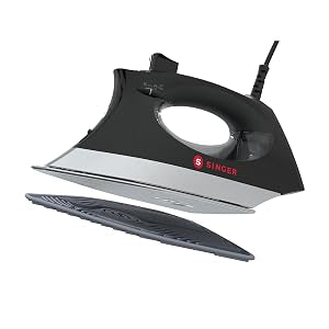 SINGER(R) SteamCraft Plus 2.0 Steam Iron (1800W), Auto Shutoff - Black