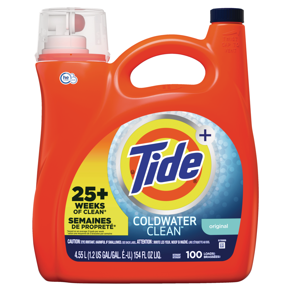 Tide liquid cold water clean 154oz