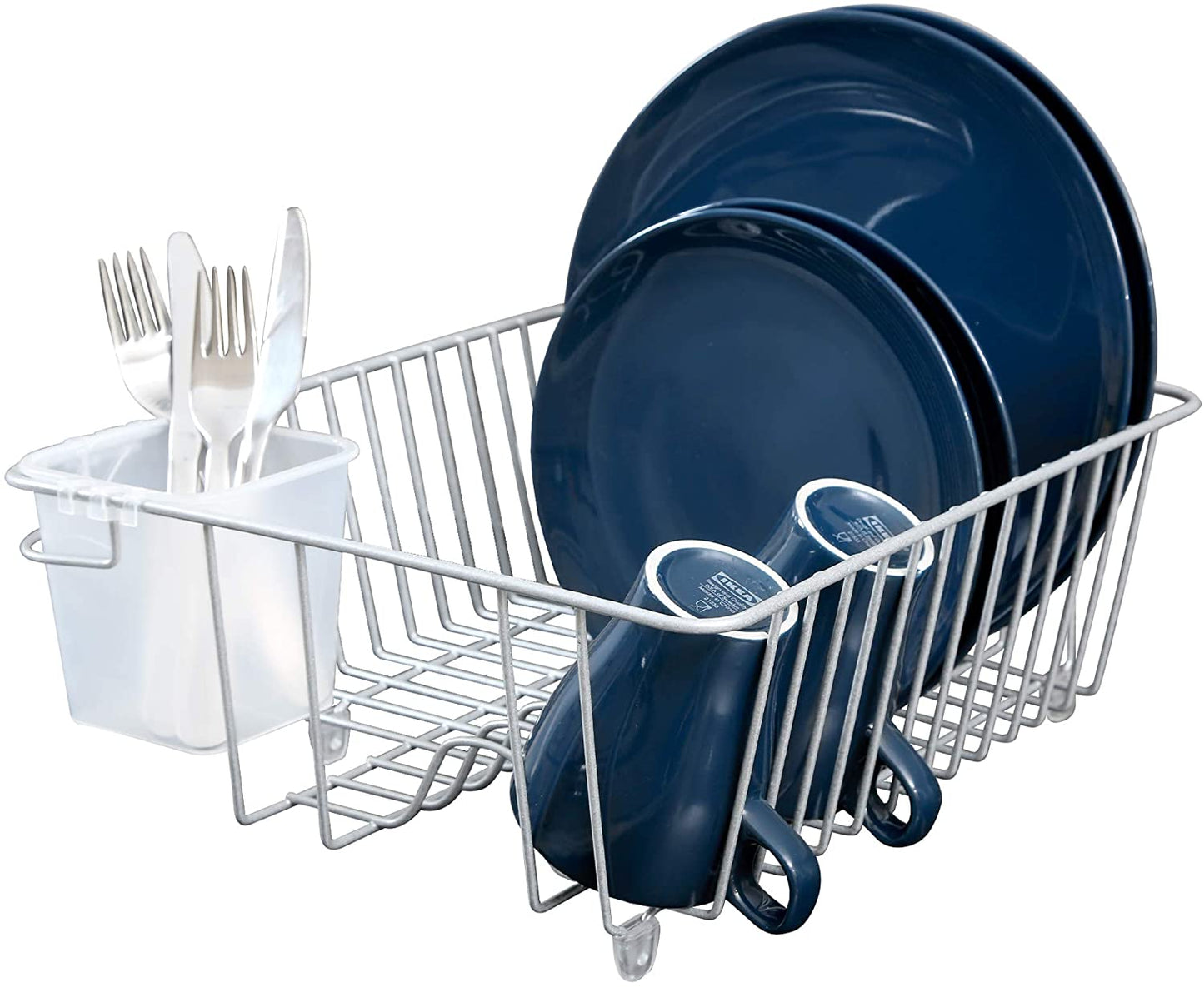 Dazz Dish Rack Small White