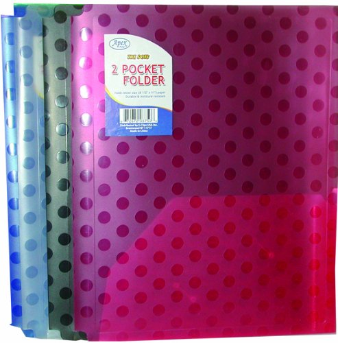 2 Pocket Folder Plastic