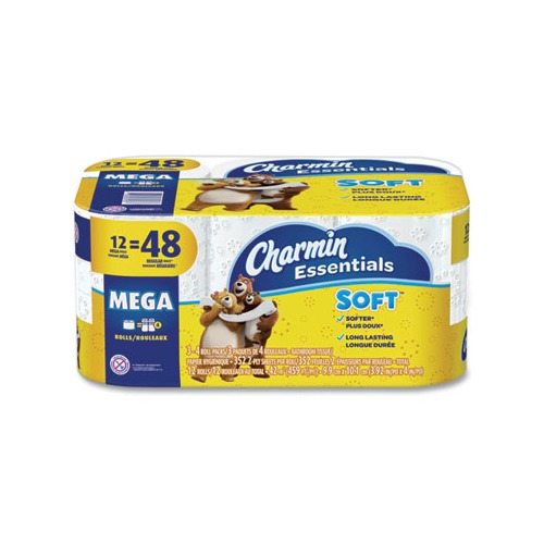 Charmin toilet paper essential 12=48