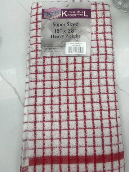 Kitchen Towel checkered 18x28 all colors