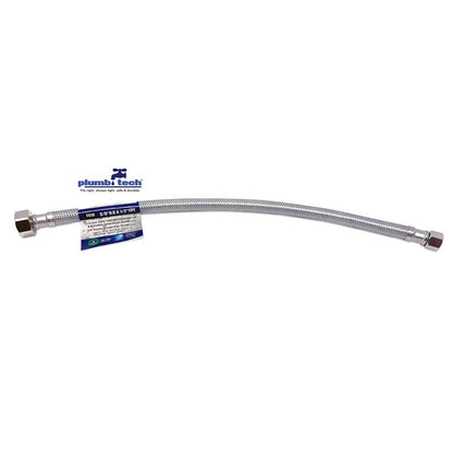 Faucet Supply Line Connector 20" x 3/8" OD x 1/2" FPT