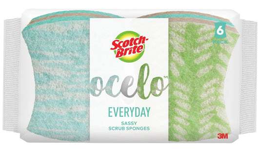 Scotch-Brite Ocello scrub sponges 6pk