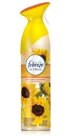 Febreze, sunflower and sunshine