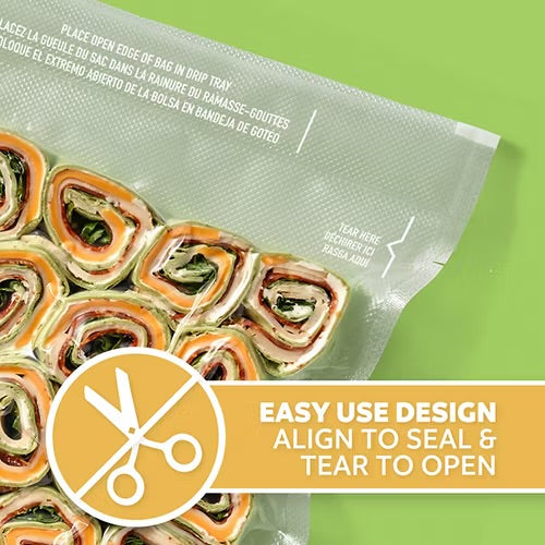 FoodSaver® Gallon Pre-Cut Vacuum Seal Bags, 12 Pack 1 gallon ￼