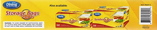 Storage Bags Twist Tie 100bags
