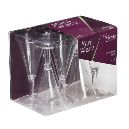 Mini Cocktail Cups Clear 8ct