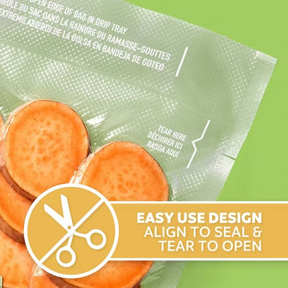 FoodSaver® Quart Pre-Cut Vacuum Seal Bags 43 1 quart
