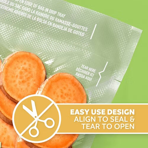 FoodSaverÂ® Quart Pre-Cut Vacuum Seal Bags 43 1 quart
