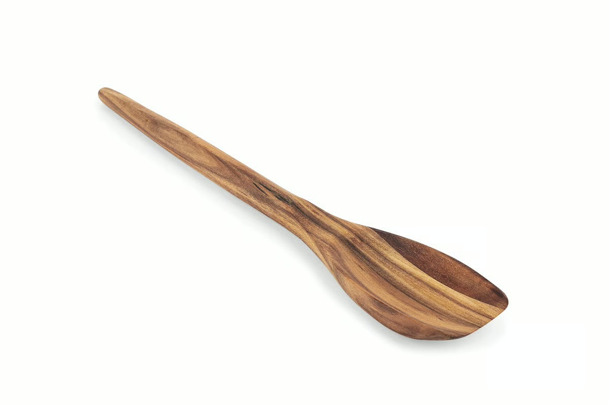 ACACIA WOOD 12" TURNER SPATULA UTENSIL FOR COOKING AND SERVING