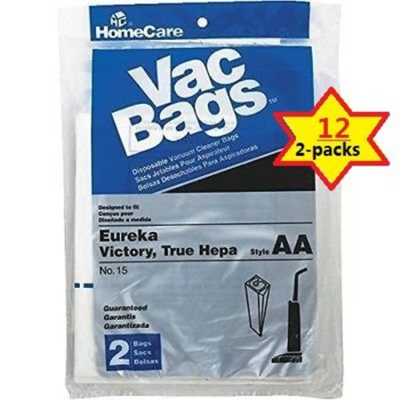 Vac Bags Eureka #15 Style AA