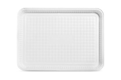 Aluminum cookie Sheet pans with parchment paper built-in 5 pack ￼