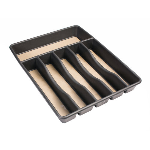 RM Lg Cutlery Tray Blk