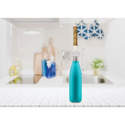 HIC Bamboo Water Bottle Brush long