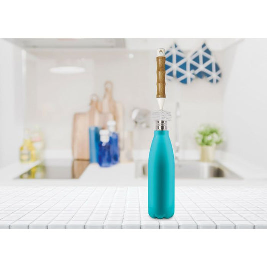 HIC Bamboo Water Bottle Brush long