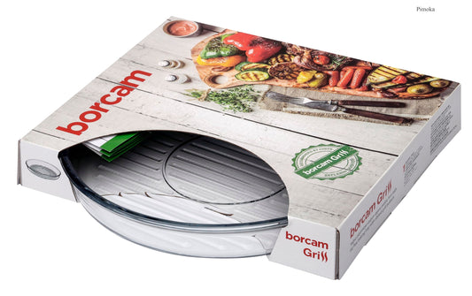 Glass round tray ￼