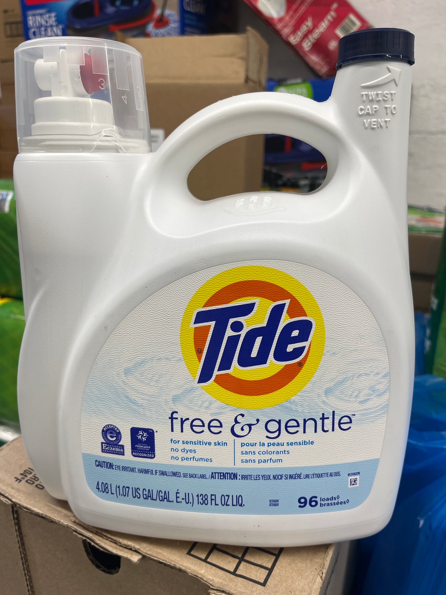 Tide Liq Free&Gentle 138oz