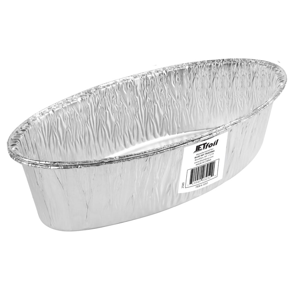 Oval XL – Challah Aluminum Pans (2 Count)