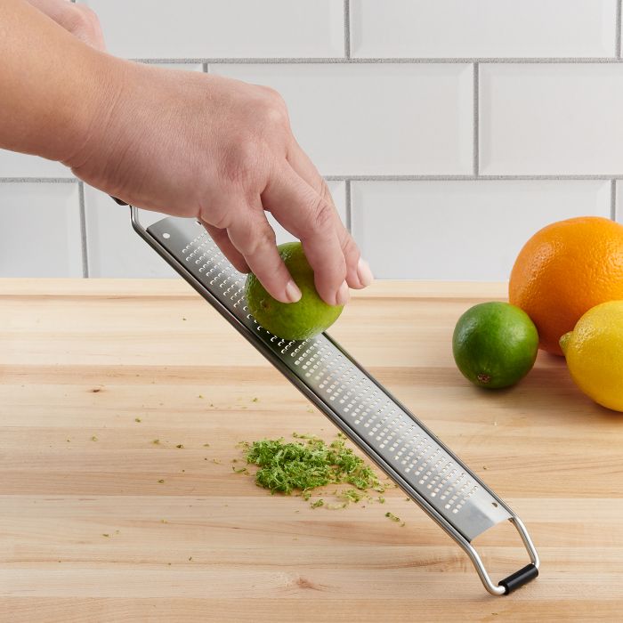 Cat Cora Fine Etched Grater Zester with Cover