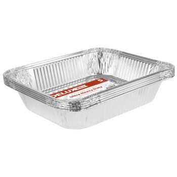 9×13 Ultra Heavy Duty Aluminum Pans (5 Count)