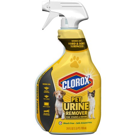 Clorox pet urine remover spray
