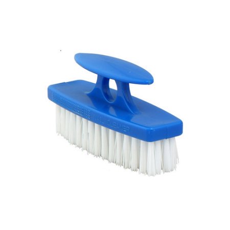 nail brush blue
