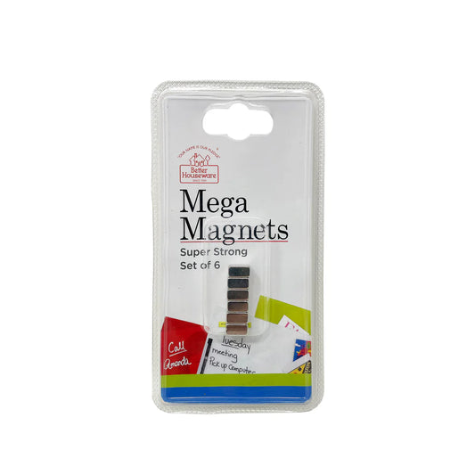 Mega magnets, super strong set of 6