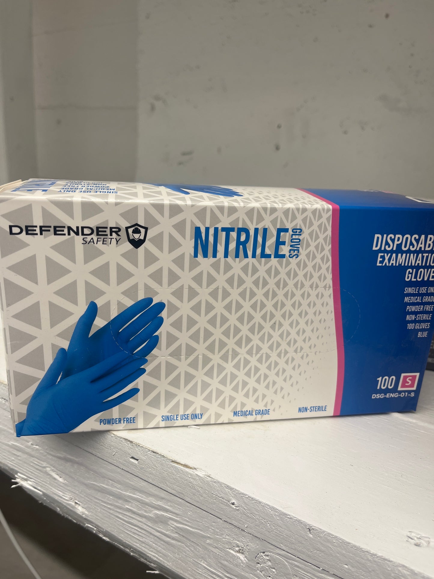 Nitrile Small Gloves Blue