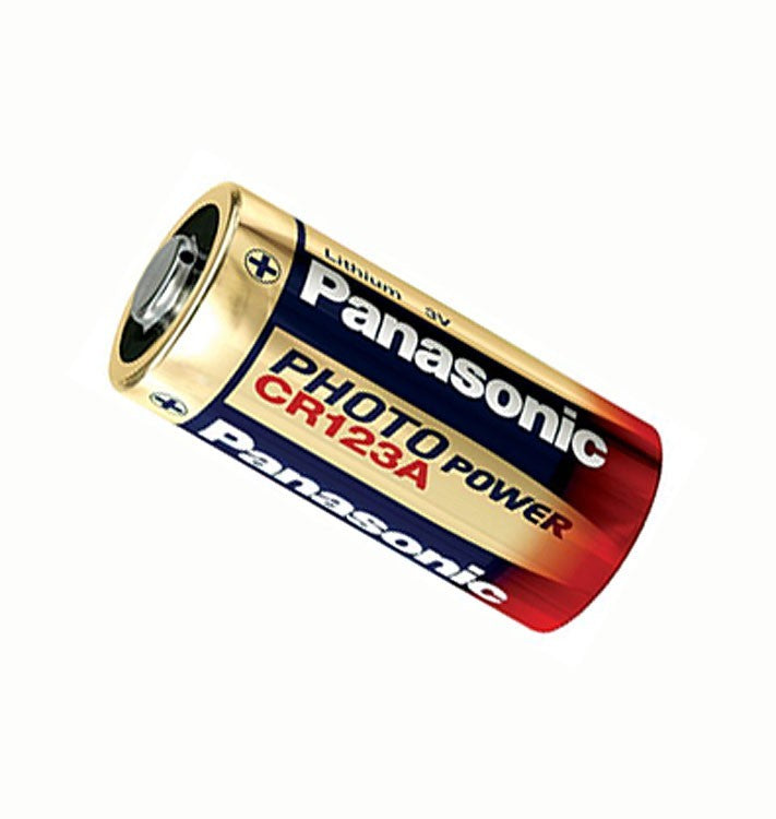 Panasonic CR123a CR 123 3V Lithium Photo Batteries SEALED BATTERY