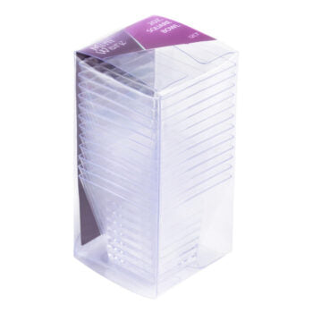 MiniWare Clear 2oz Square Bowl