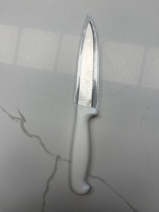 4.75 White Serrated Knife