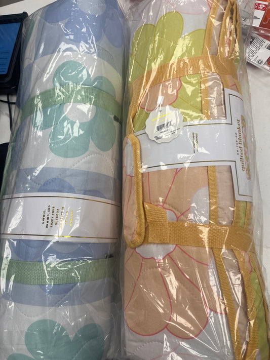 Beach blanket or grass blanket picnic blanket