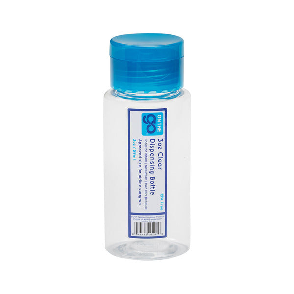 Dispensing bottle 3oz clear ￼