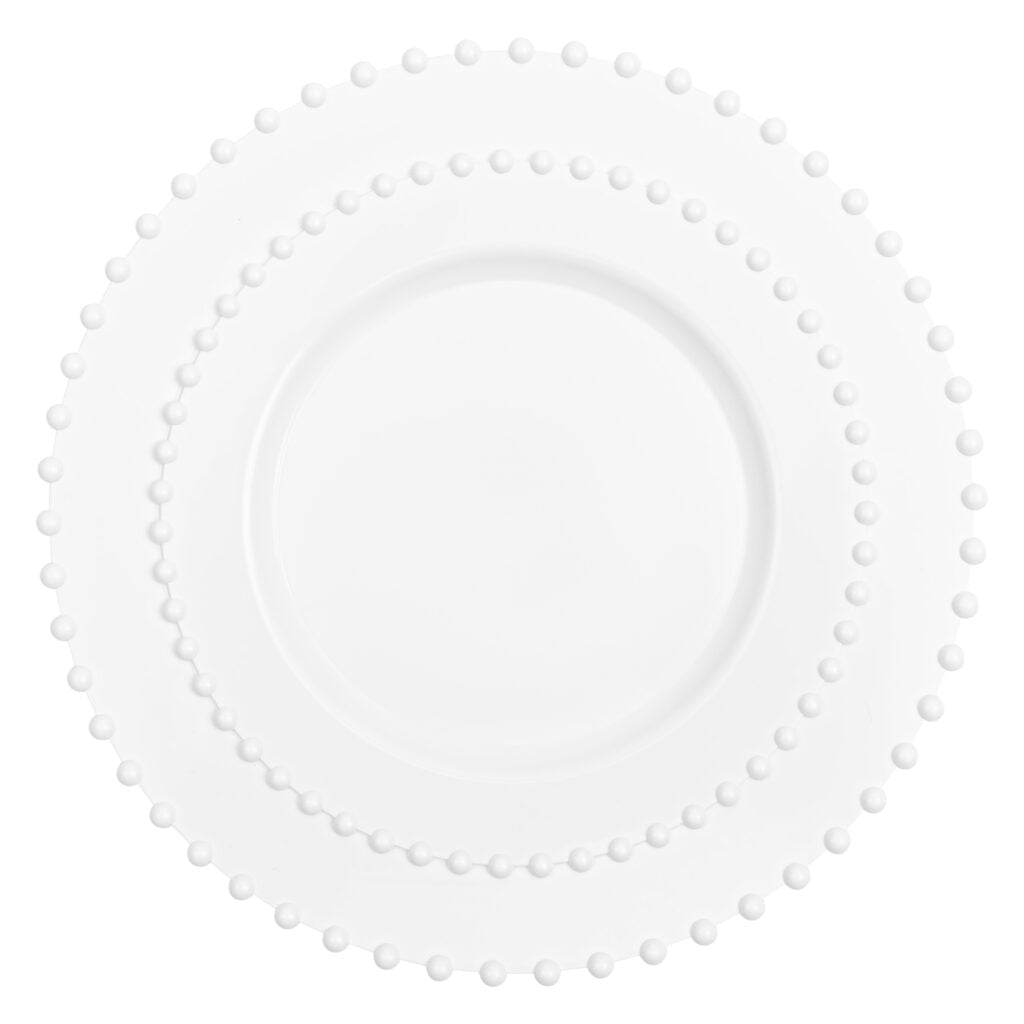 Beaded Collection Combo White 7″ & 10″ Plates (32 Count)