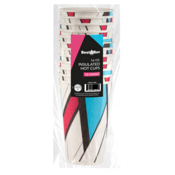16oz Insulated Cups (12 Count)