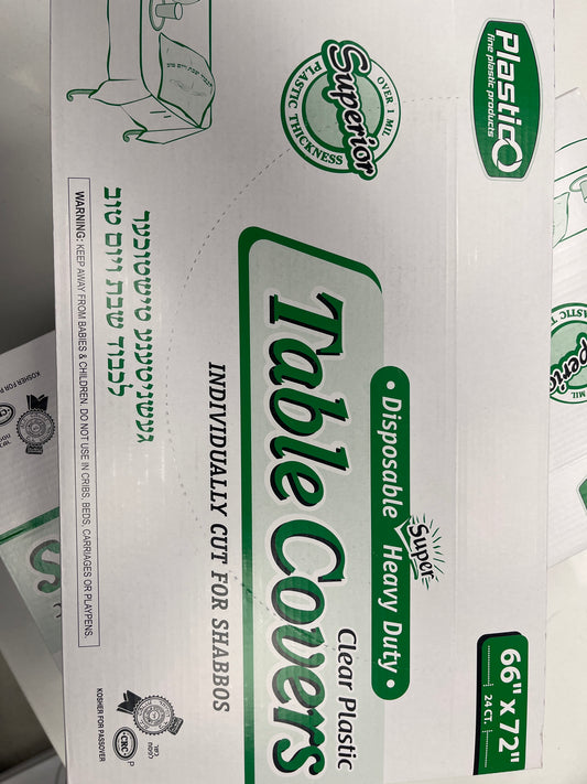 Disposable heavy duty table covers 66 x 72