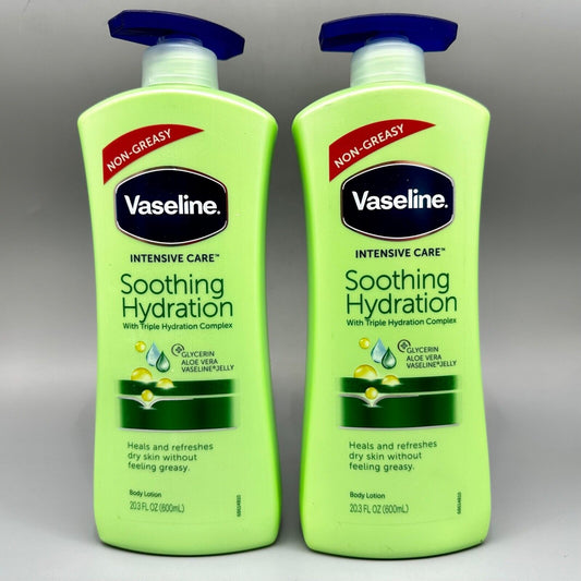 Vaseline soothing hydration
