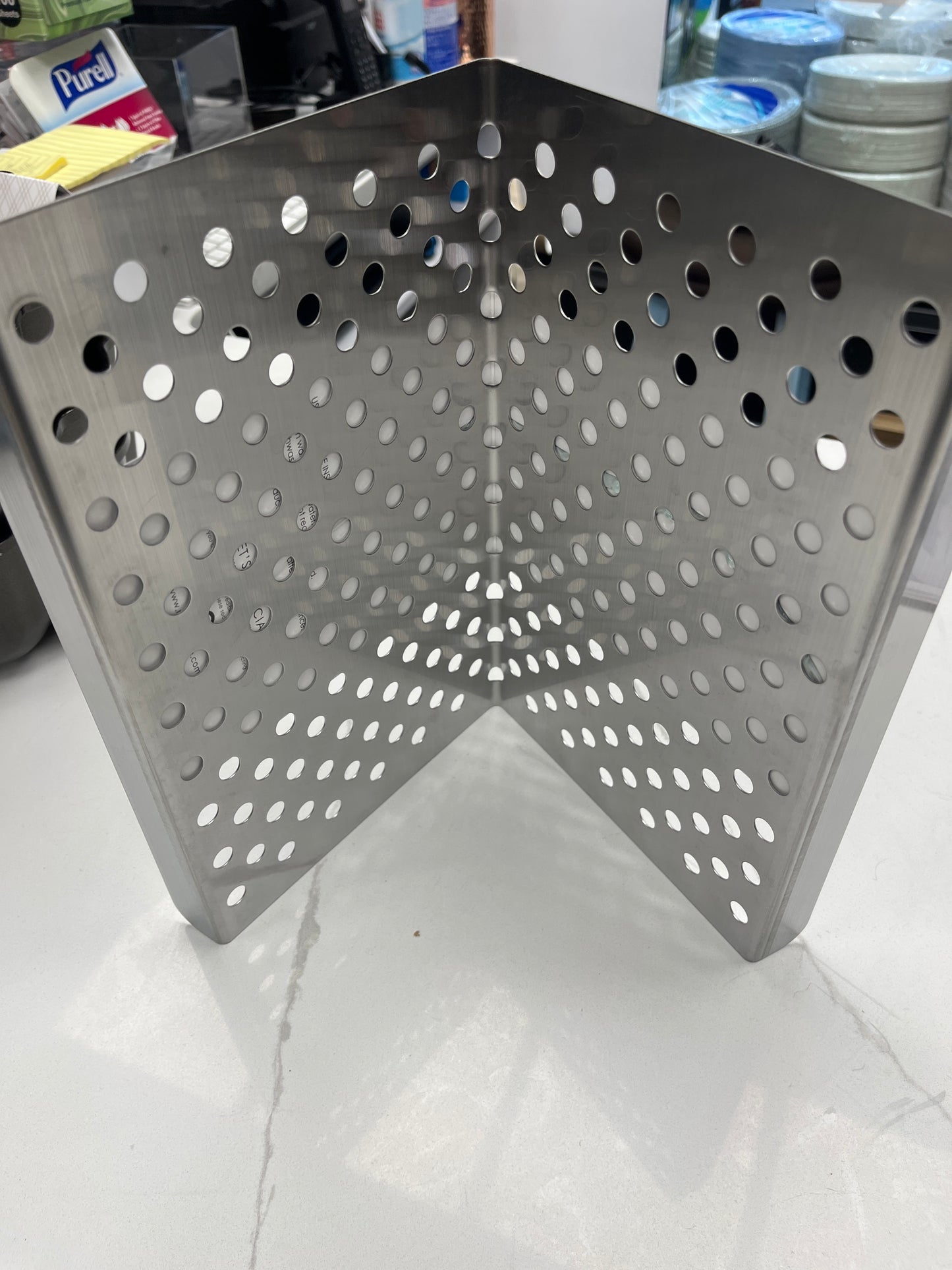 Stainless steel grill tent