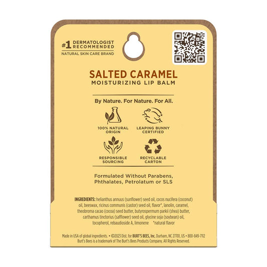 Holiday Salted Caramel Lip Balm 0.15 Oz. Blister Box
