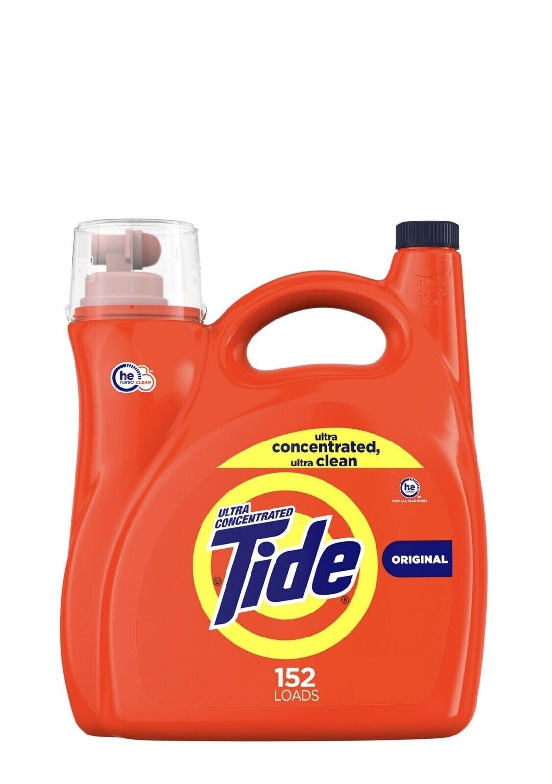 Tide liquid 152 loads original 170oz