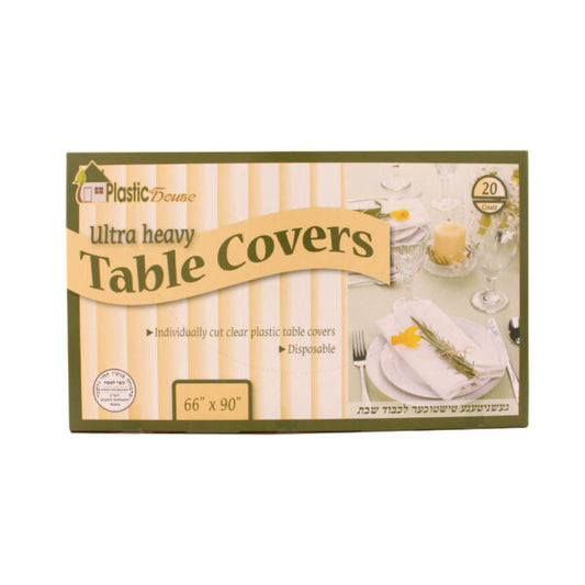 Clear Ultra Heavy Duty Tablecloths 66×90