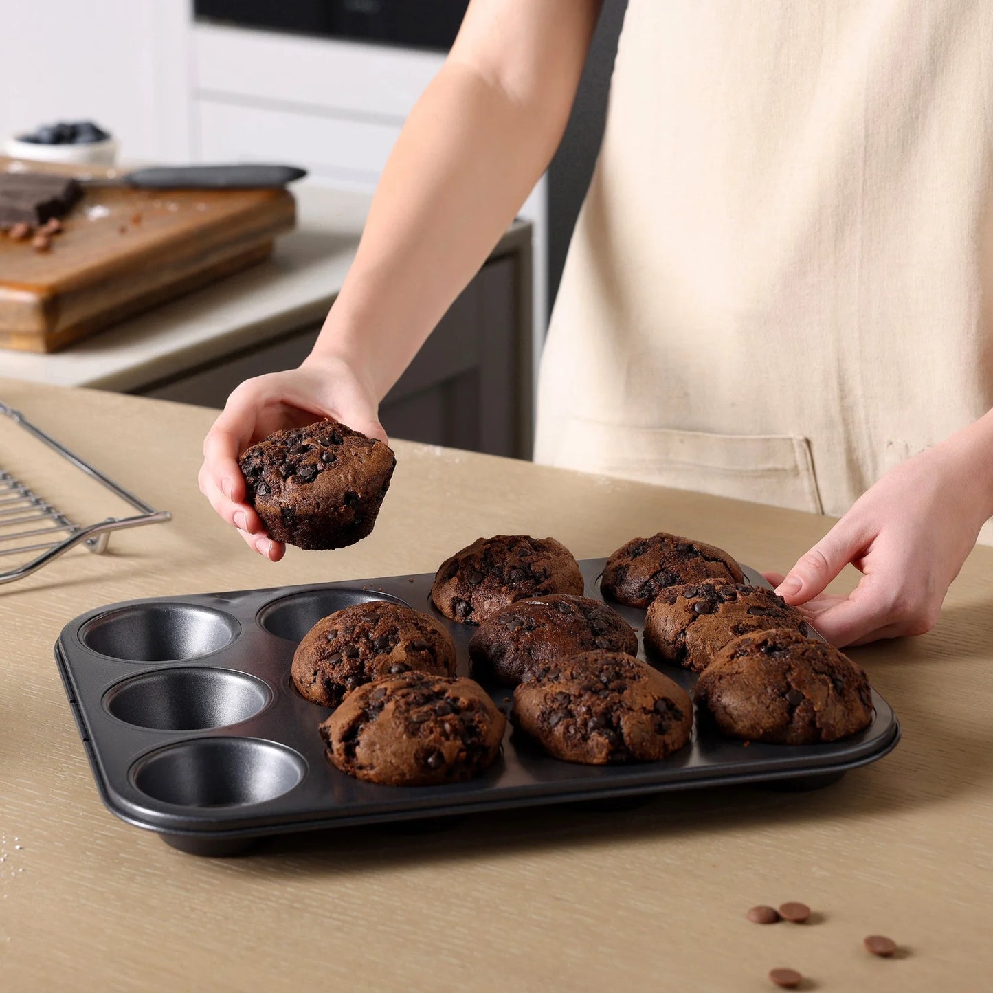 Zyliss non-stick 12 hole muffin pan