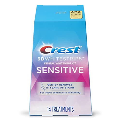 Crest 3-D white strips sensitive