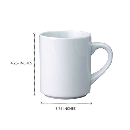 HIC Kitchen Porcelain Mug, 10oz