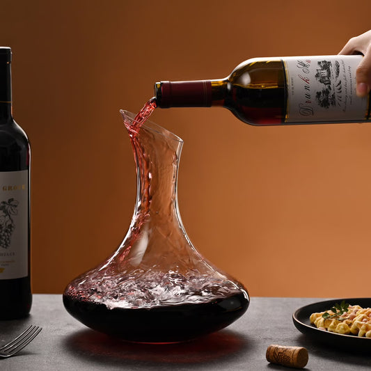 GLASS WINE DECANTER LARGE