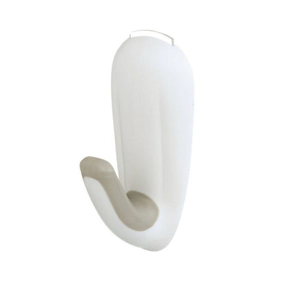 Command Large Bathroom Hook White: Heavy Duty Shower Hook