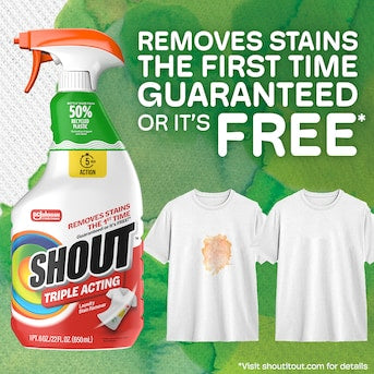 Shout Triple Acting spray 22oz